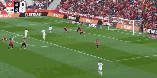 【西甲】楚阿梅尼远射一剑封喉，皇马客场1比0马洛卡